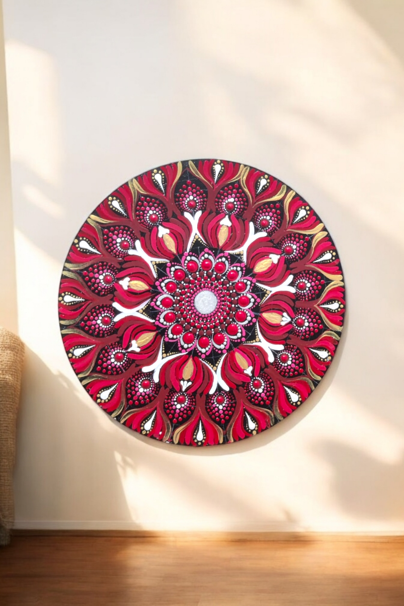 Crimson Radiance Mandala