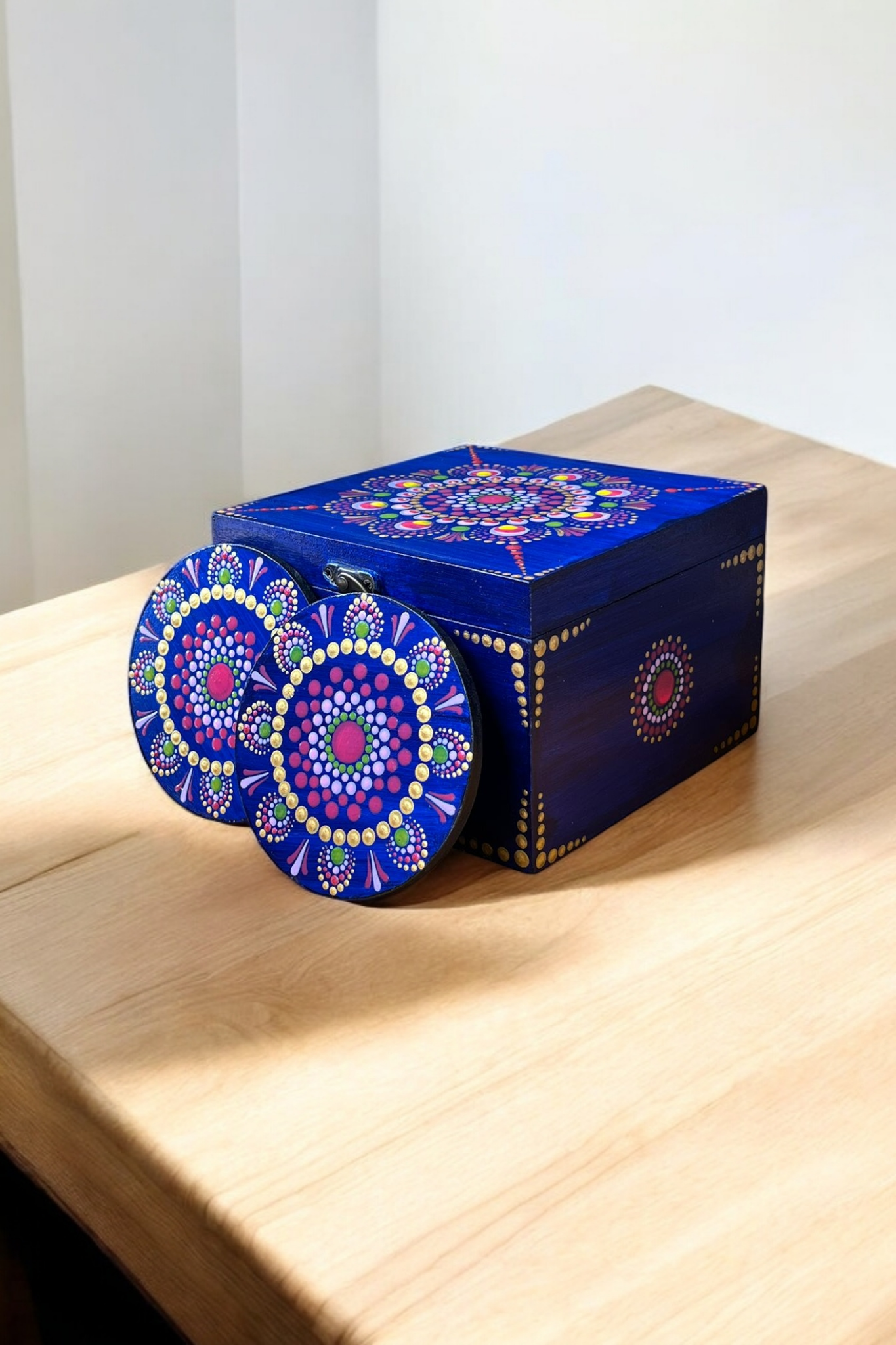 Cosmic Harmony Coasters & Box Set