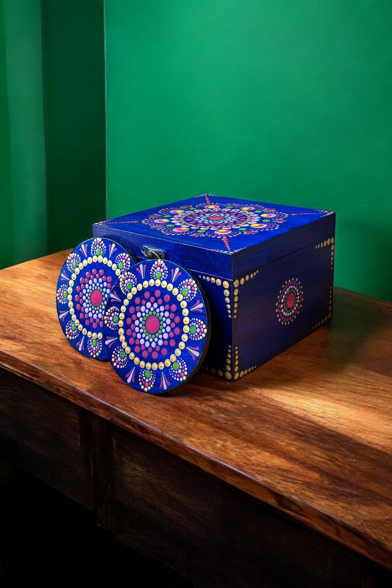 Cosmic Harmony Coasters & Box Set