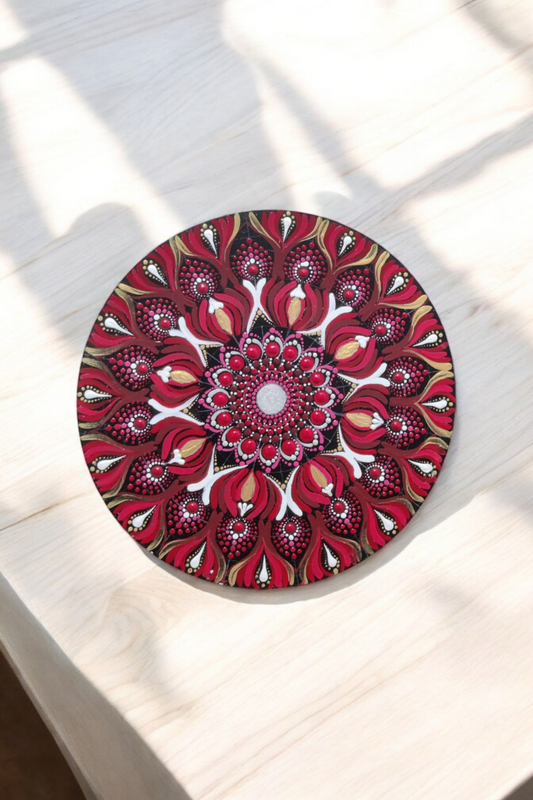 Crimson Radiance Mandala