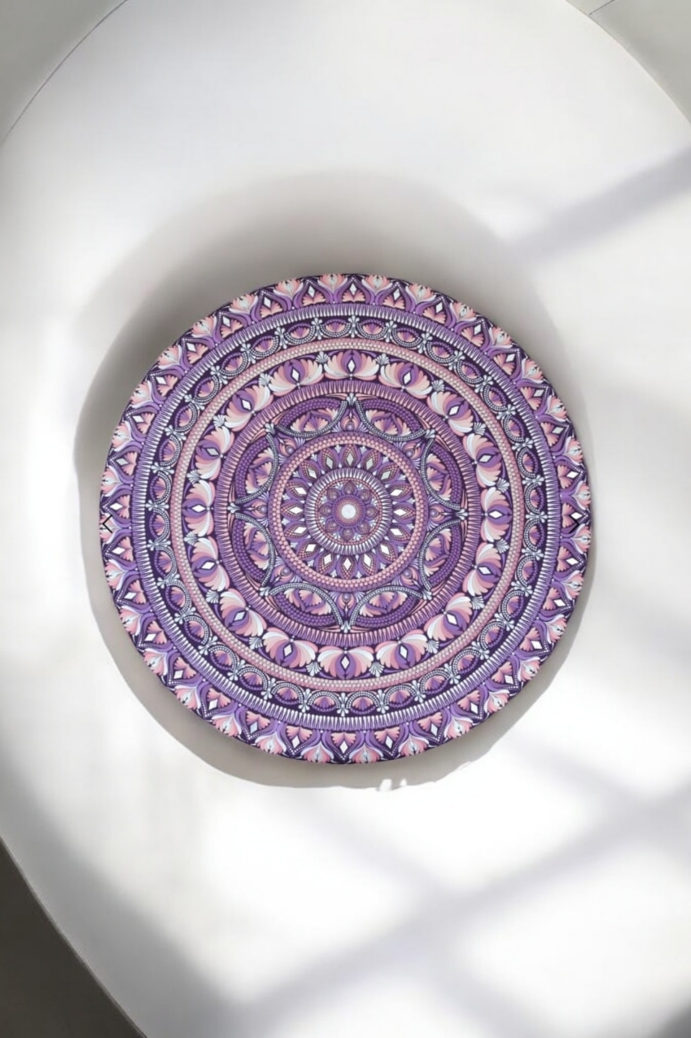 Lavender Serenity Mandala