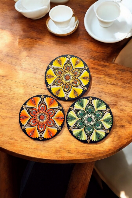 Autumnal Harmony Coasters