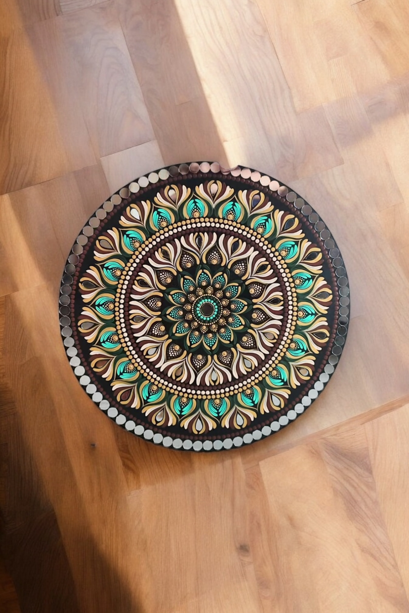 Dark Mandala Wall Art