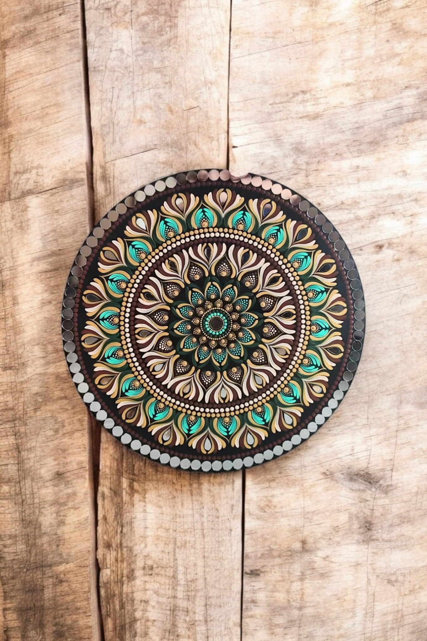 Dark Mandala Wall Art