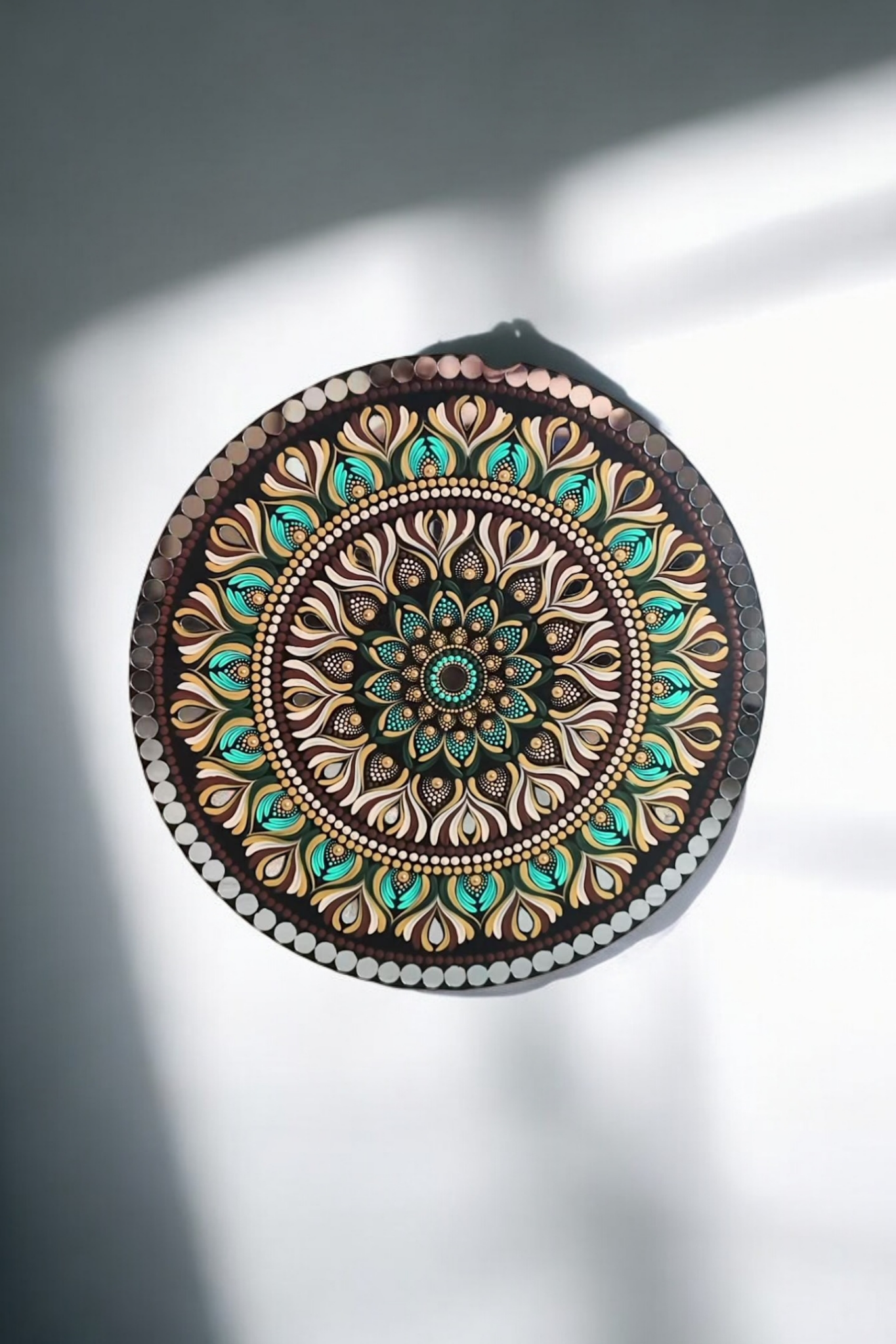 Dark Mandala Wall Art