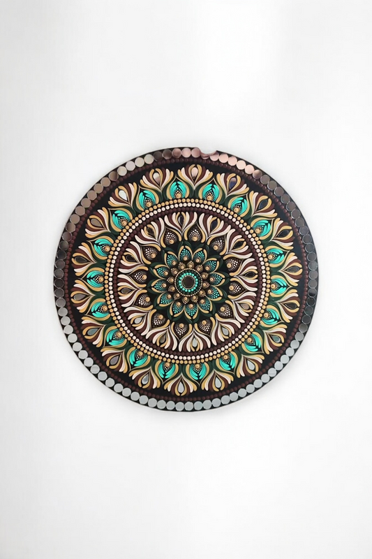 Dark Mandala Wall Art