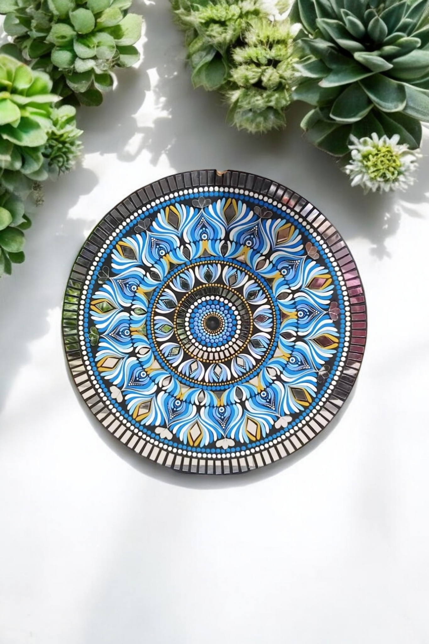 Serene Serenity Mandala Wall Art