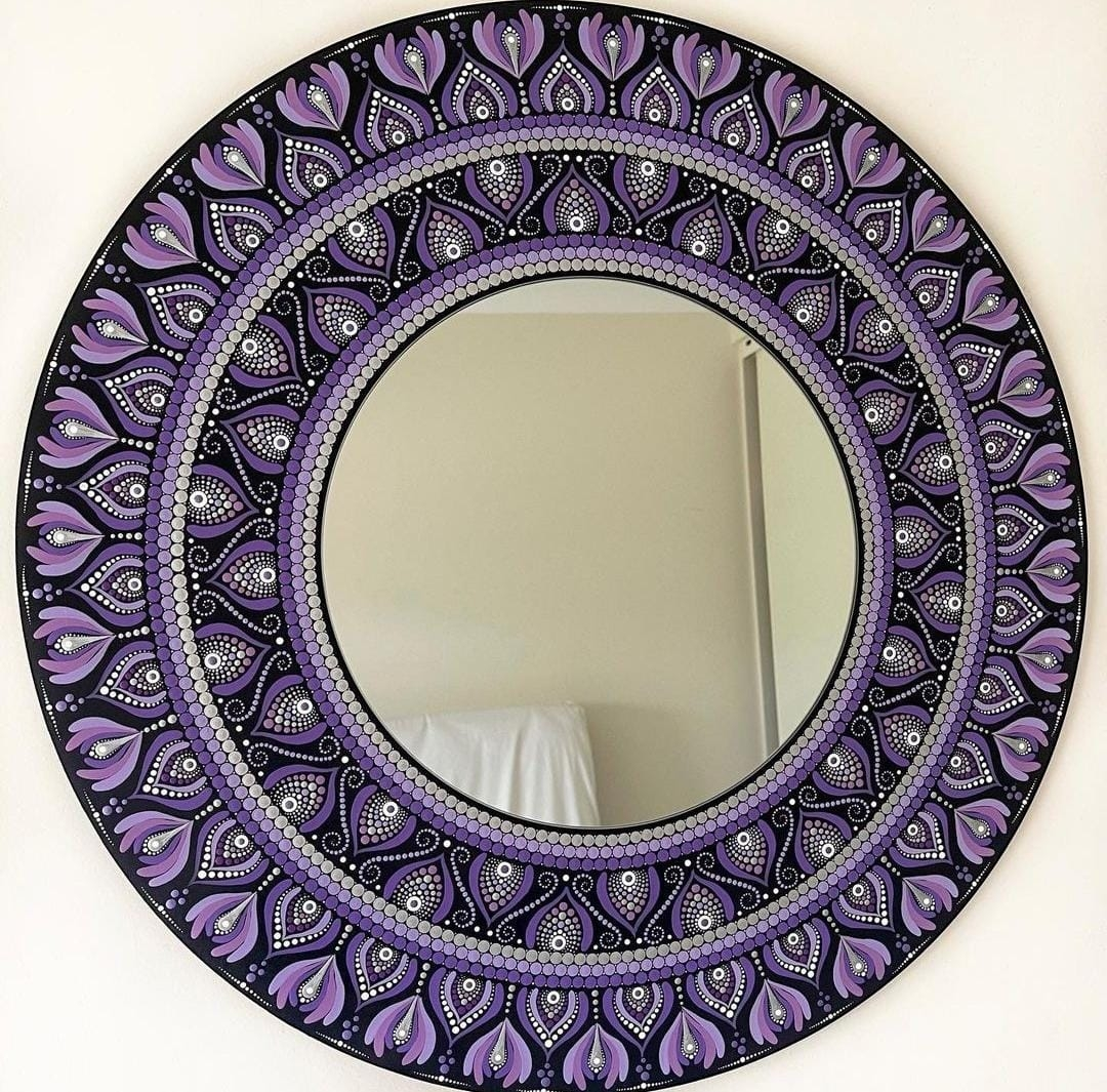 Lavender Serenity Mirror