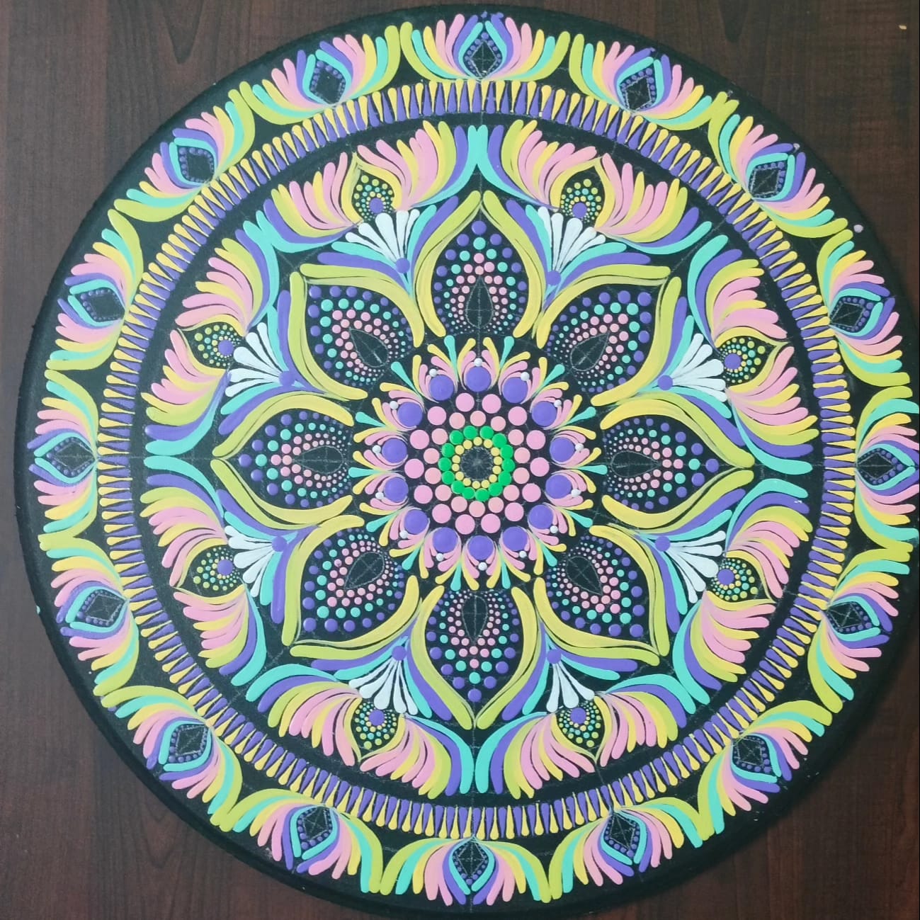 Dance of Patterns Mandala