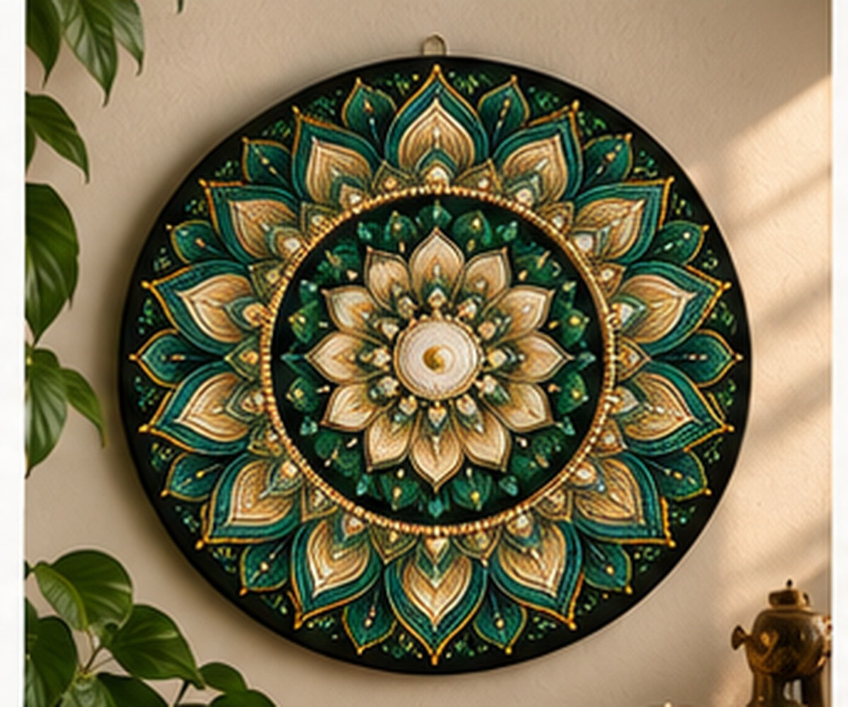 Serene Lotus Mandala lifestyle view