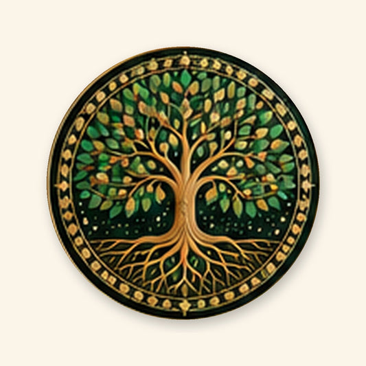 Tree of Life handcrafted mandala